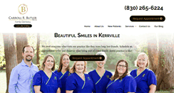 Desktop Screenshot of carrollbutlerdds.com