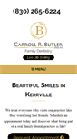 Mobile Screenshot of carrollbutlerdds.com